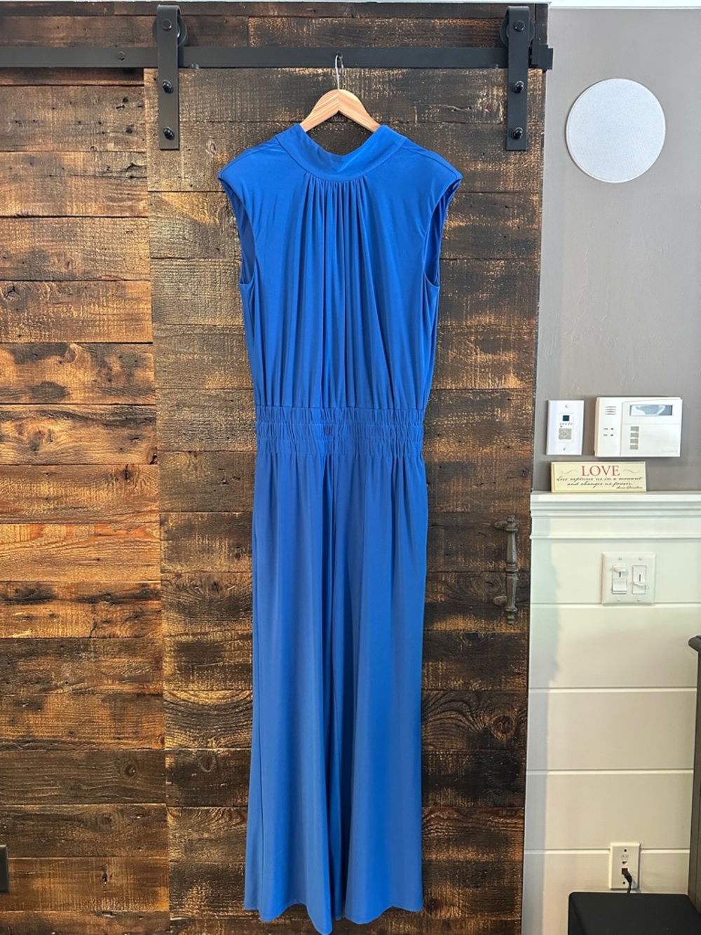 Ramy Brook Royal Blue Sleeveless Jumpsuit